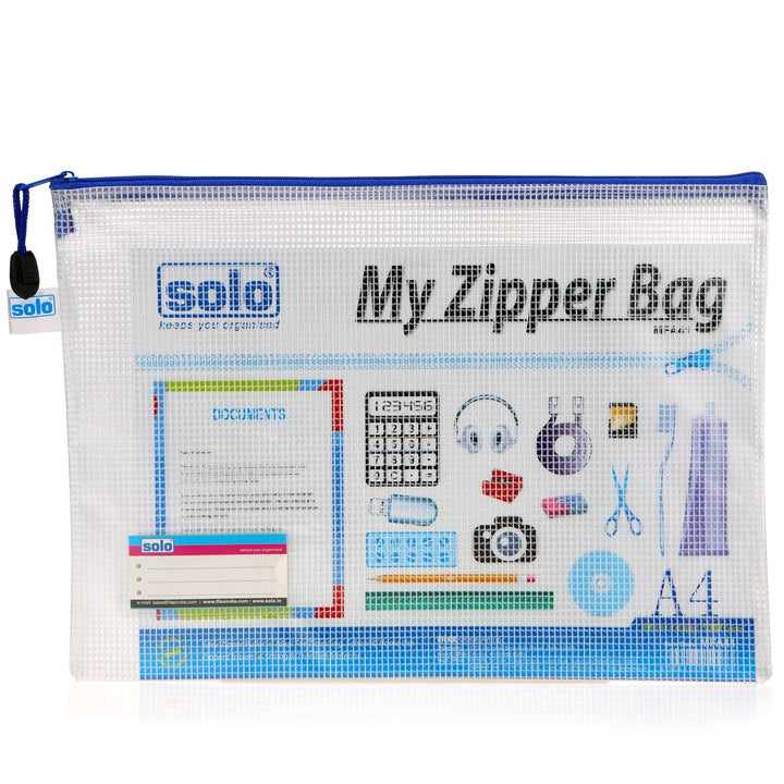 My Zipper Closure Bag – Pack of 5 - Filex Systems Pvt Ltd