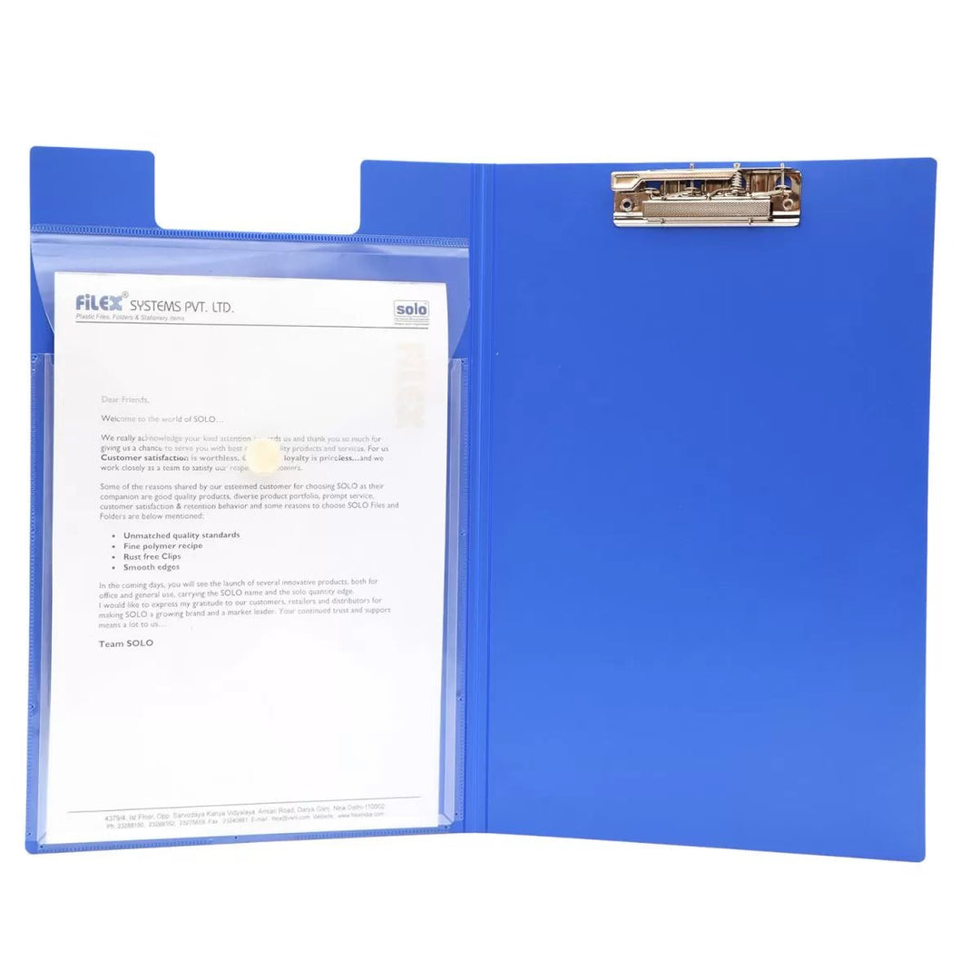 Pad Board with Envelope Pocket – FC (PB111) - Filex Systems Pvt Ltd