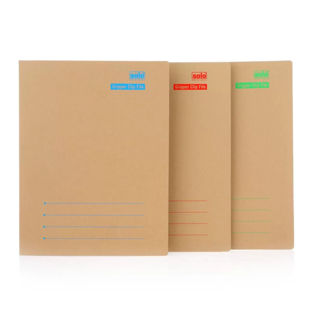 Paper Board Gripper Clip File – A4, Pack of 10 (PF006) - Filex Systems Pvt Ltd
