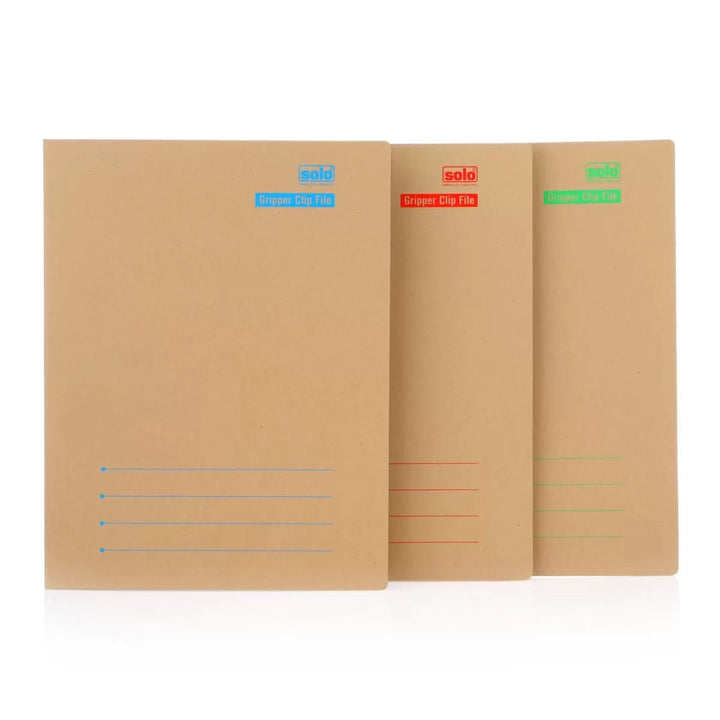 Paper Board Gripper Clip File – A4, Pack of 10 (PF006) - Filex Systems Pvt Ltd