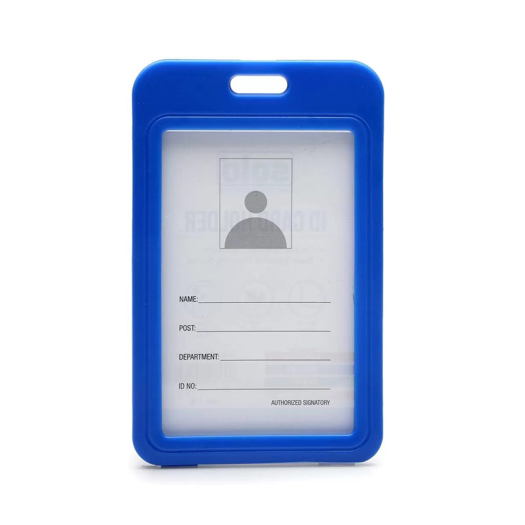 Plastic ID Card Holder for Office and School – Pack of 10 - Filex Systems Pvt Ltd