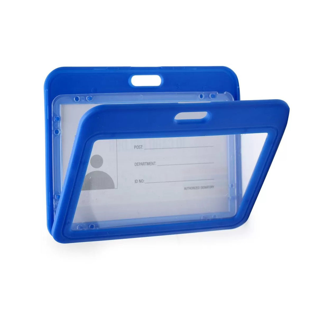 Plastic ID Card Holder for Office and School – Pack of 10 - Filex Systems Pvt Ltd