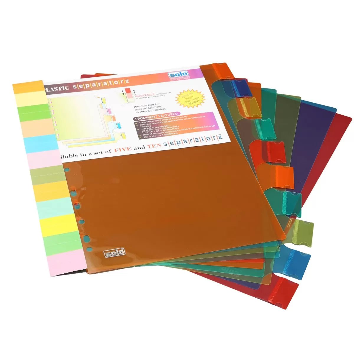 Plastic Separatorz (SP105) – A4 – Filex Systems Pvt Ltd