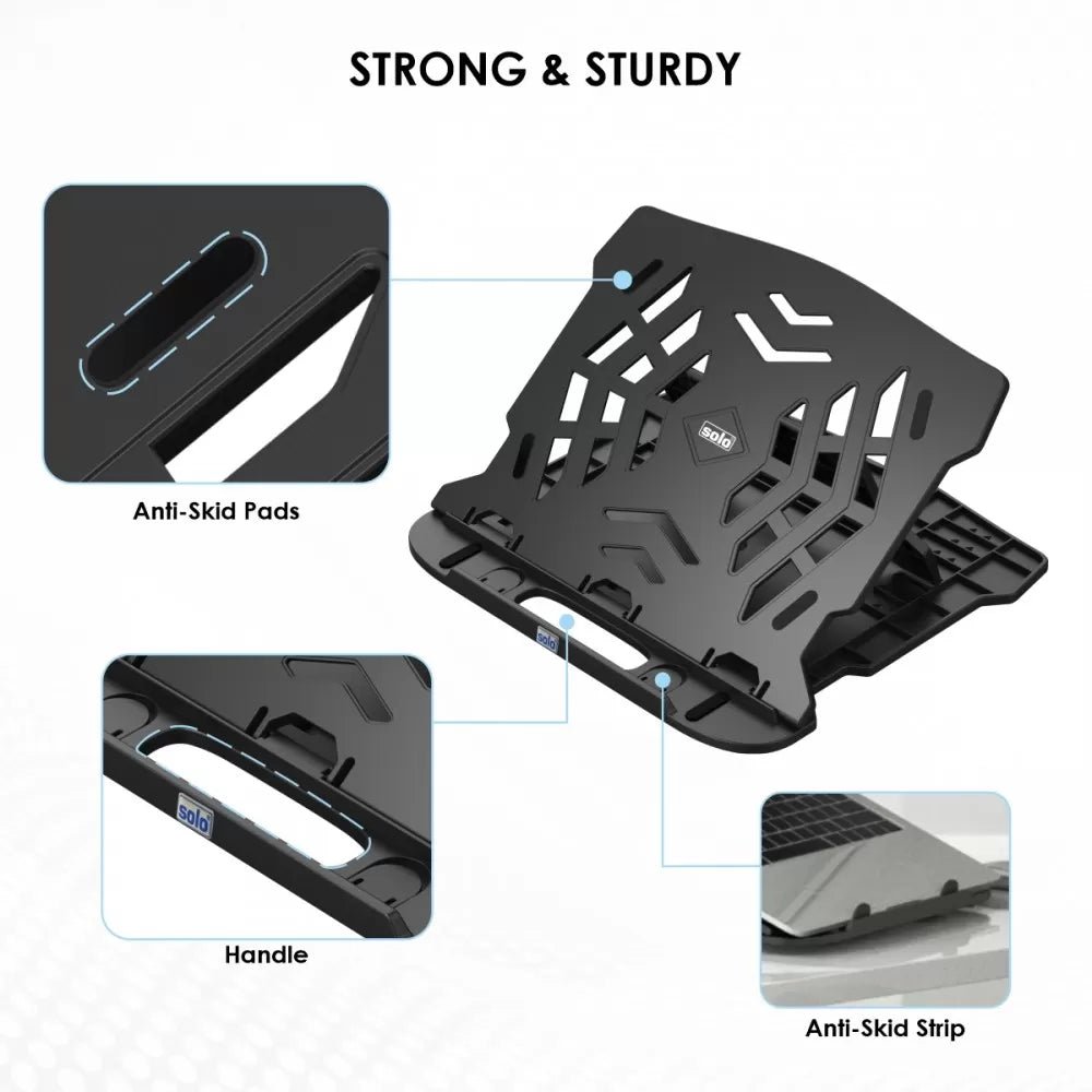 Portable Laptop Stand With 7 Adjustment Levels For Laptops Up Till 15.6 Inches - Filex Systems Pvt Ltd