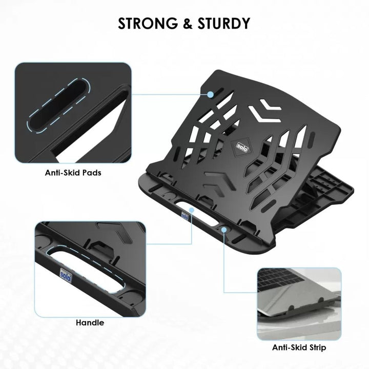 Portable Laptop Stand With 7 Adjustment Levels For Laptops Up Till 15.6 Inches - Filex Systems Pvt Ltd