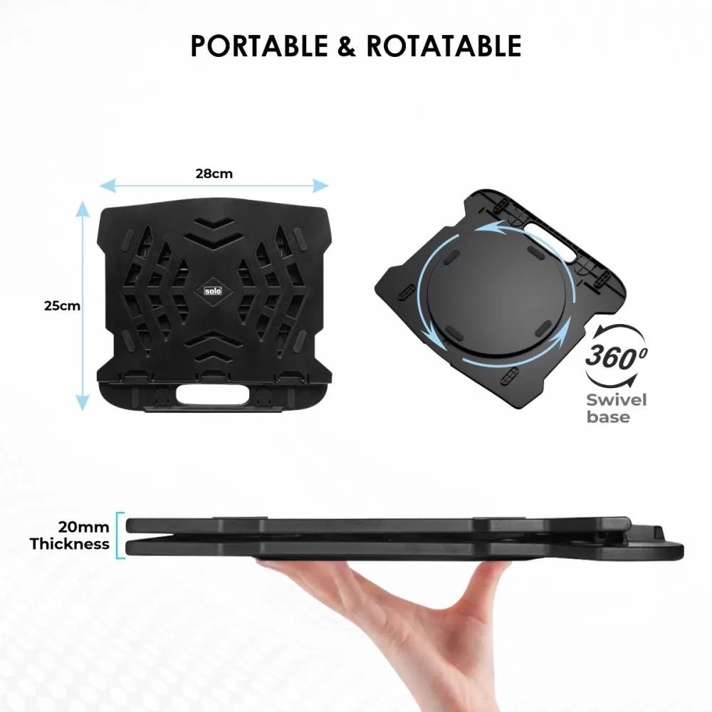 Portable Laptop Stand With 7 Adjustment Levels For Laptops Up Till 15.6 Inches - Filex Systems Pvt Ltd