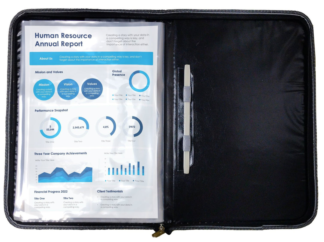 PORTFOLIO BAG - 20 POCKETS For Certificates, Documents Holder, Document Bag, Portfolio - Filex Systems Pvt Ltd
