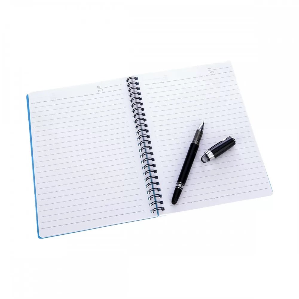 Premium Notebook - Spiral - Bound, Lightweight, Vibrant Colours (100 Pages, 70 GSM, Set of 5) - Filex Systems Pvt Ltd