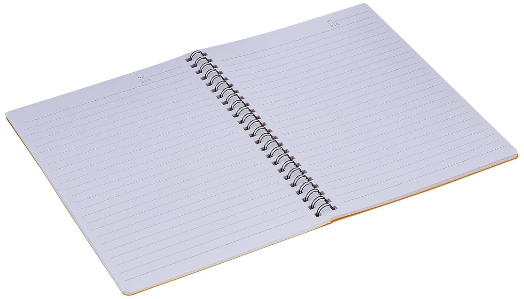 Premium Notebook - Spiral - Bound, Lightweight, Vibrant Colours (100 Pages, 70 GSM, Set of 5) - Filex Systems Pvt Ltd
