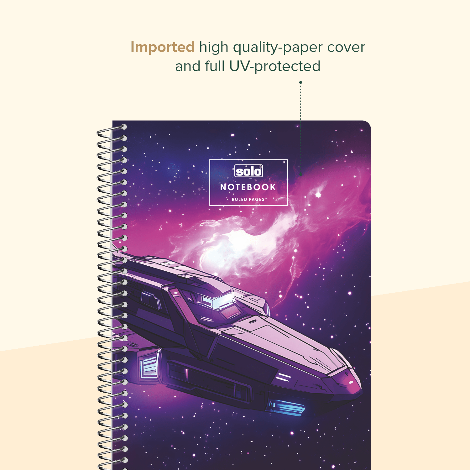 Premium Notebook - Spiral - Bound, Lightweight, Vibrant Colours (80 Pages, 70 GSM, Pack of 8) | SNA540 - Filex Systems Pvt Ltd