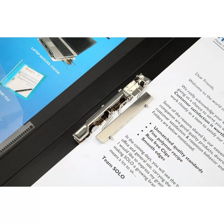 Punchless File (Lever clip), A4/FC size - Filex Systems Pvt Ltd