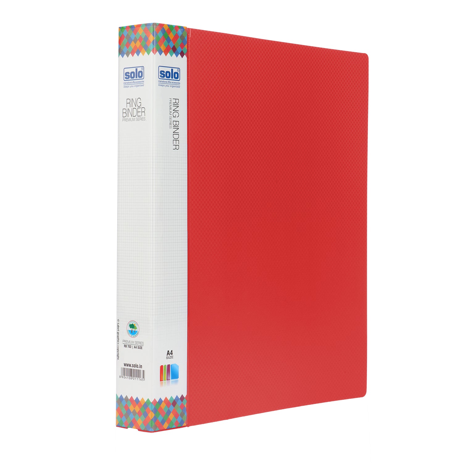 Ring Binder-2D-Ring, Premium Series – A4 (RB702)