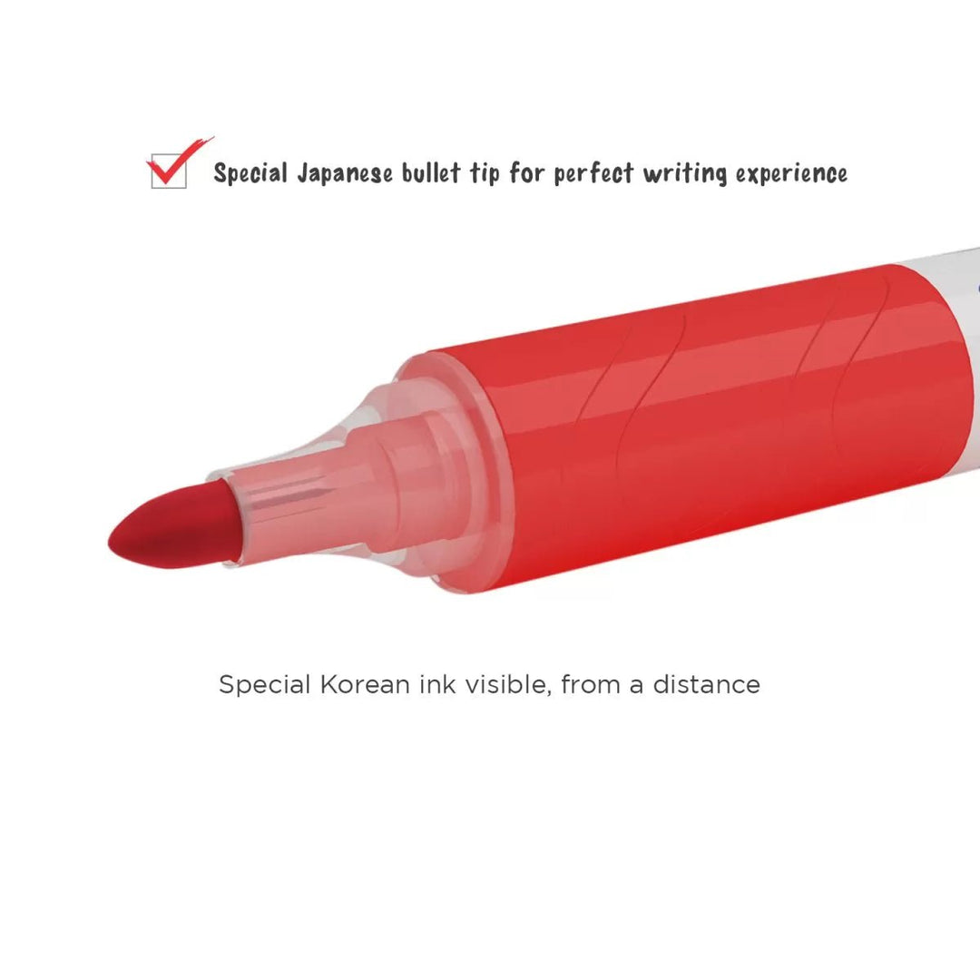 Refillable White Board Marker Pen With Pump (Pack of 10) WBM01N - Filex Systems Pvt Ltd