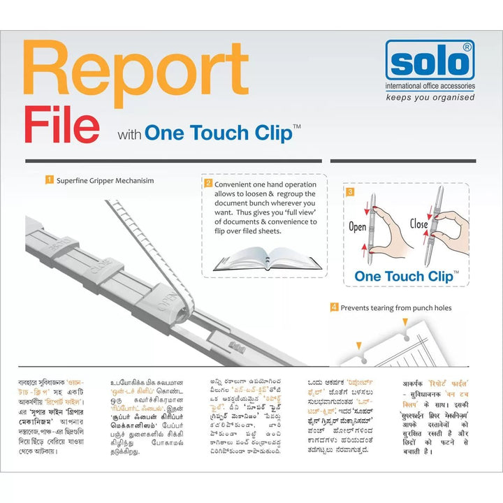 Report File – A4/FC size – Filex Systems Pvt Ltd