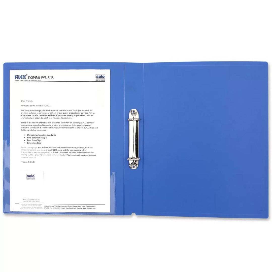 Ring Binder - 2 - O - Ring – A4 (RB401) - Filex Systems Pvt Ltd