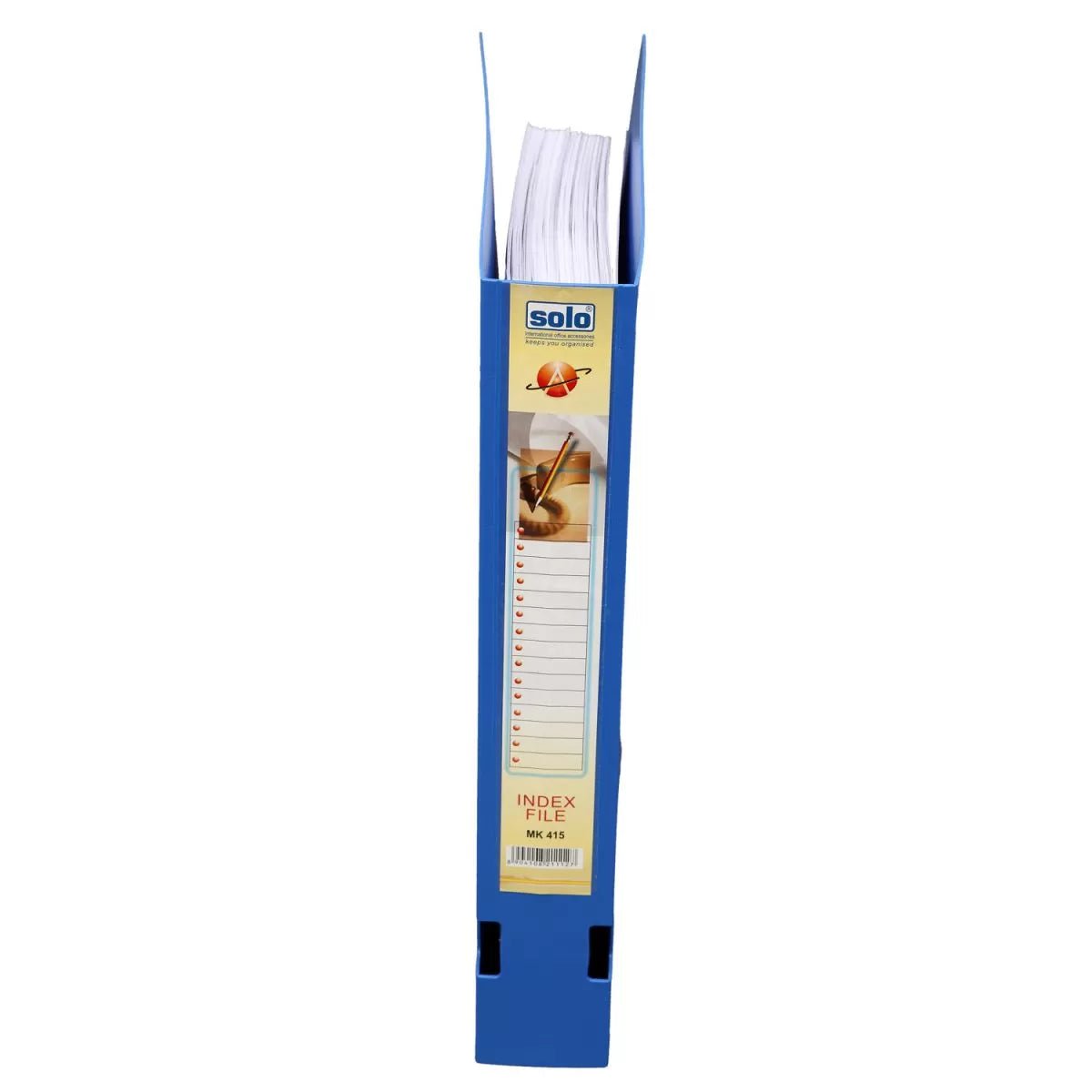 Hauser Ring File Ring Binder-2D-40mm Ring Index File (A4/FC size) – Filex Systems Pvt Ltd
