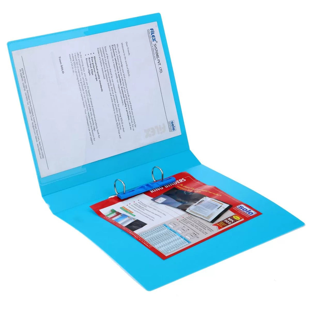 Ring Binder - 2D - Ring, A4/FC SIZE - Filex Systems Pvt Ltd
