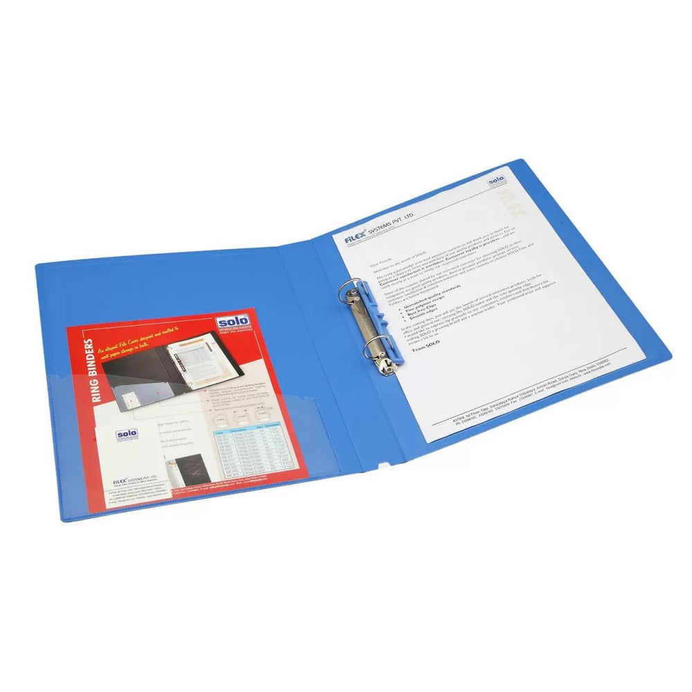 Ring Binder - 2D - Ring with Front View Pocket – A4 (RB405) - Filex Systems Pvt Ltd