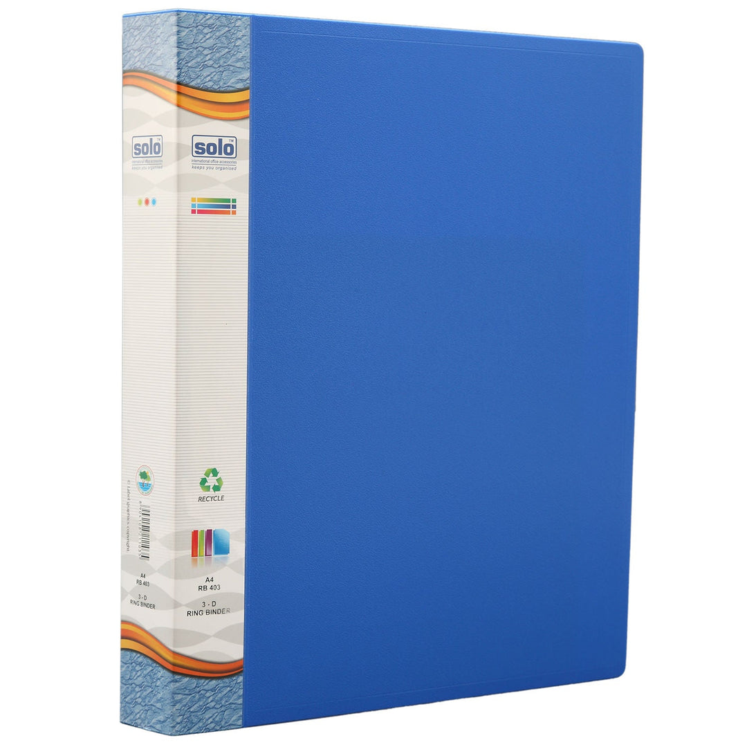 Ring File Rb402 Ring Binder-3D-Ring – A4 (RB403) – Filex Systems Pvt Ltd