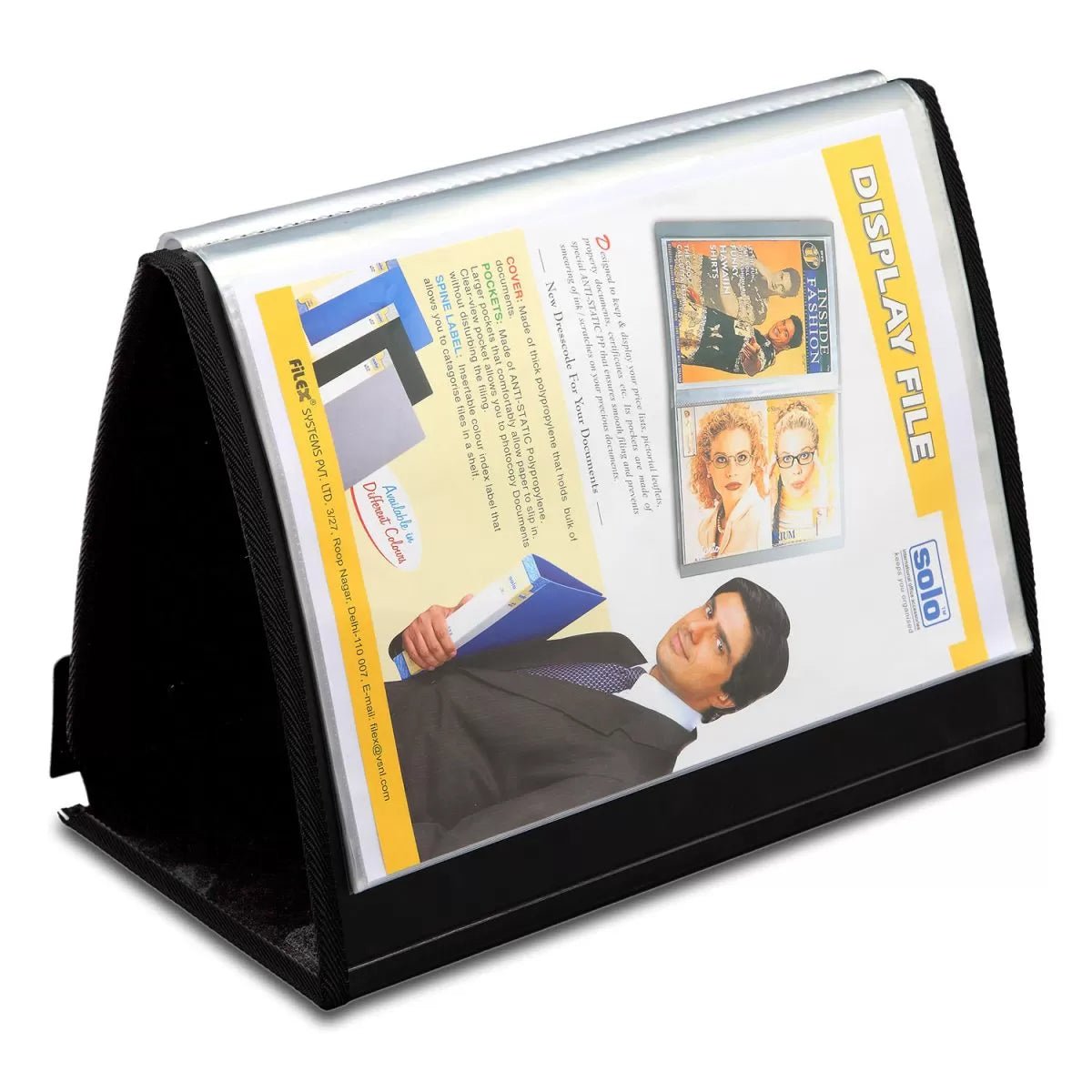 Rollover Show File – 20 Side Loading Pockets, A4 size (DF402) Landscap ...