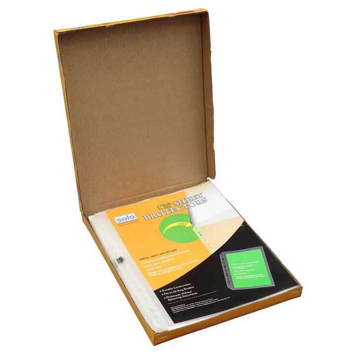 Sheet Protectors – Topnotch pockets – A4 (SP201), Packs of 100 - Filex Systems Pvt Ltd