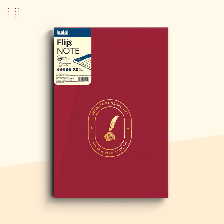 SOLO Flip Note – The Most Premium Notepad in India - Filex Systems Pvt Ltd