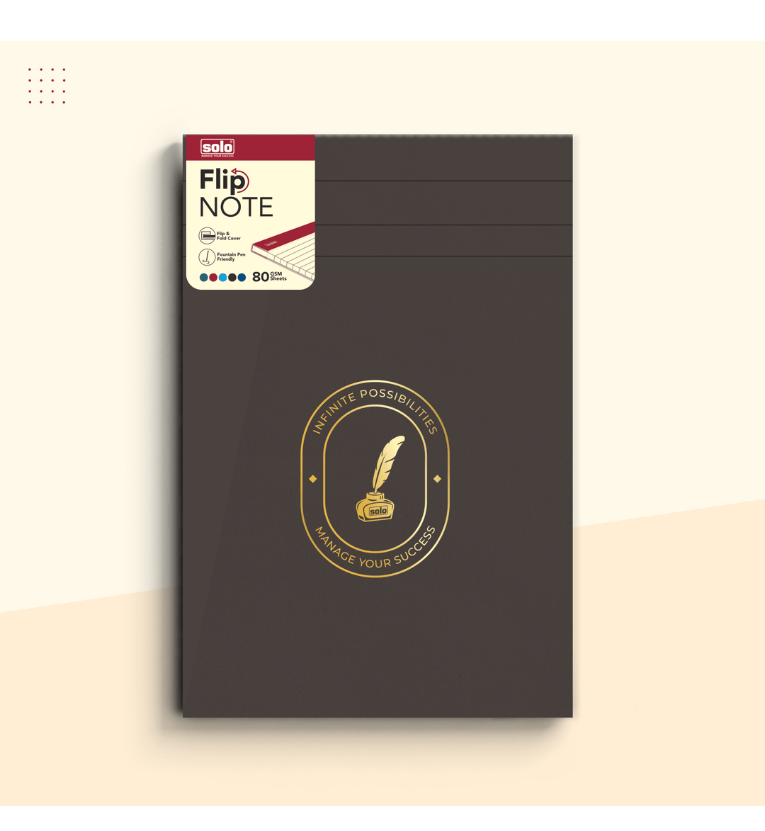 SOLO Flip Note – The Most Premium Notepad in India - Pack of 2 - Filex Systems Pvt Ltd