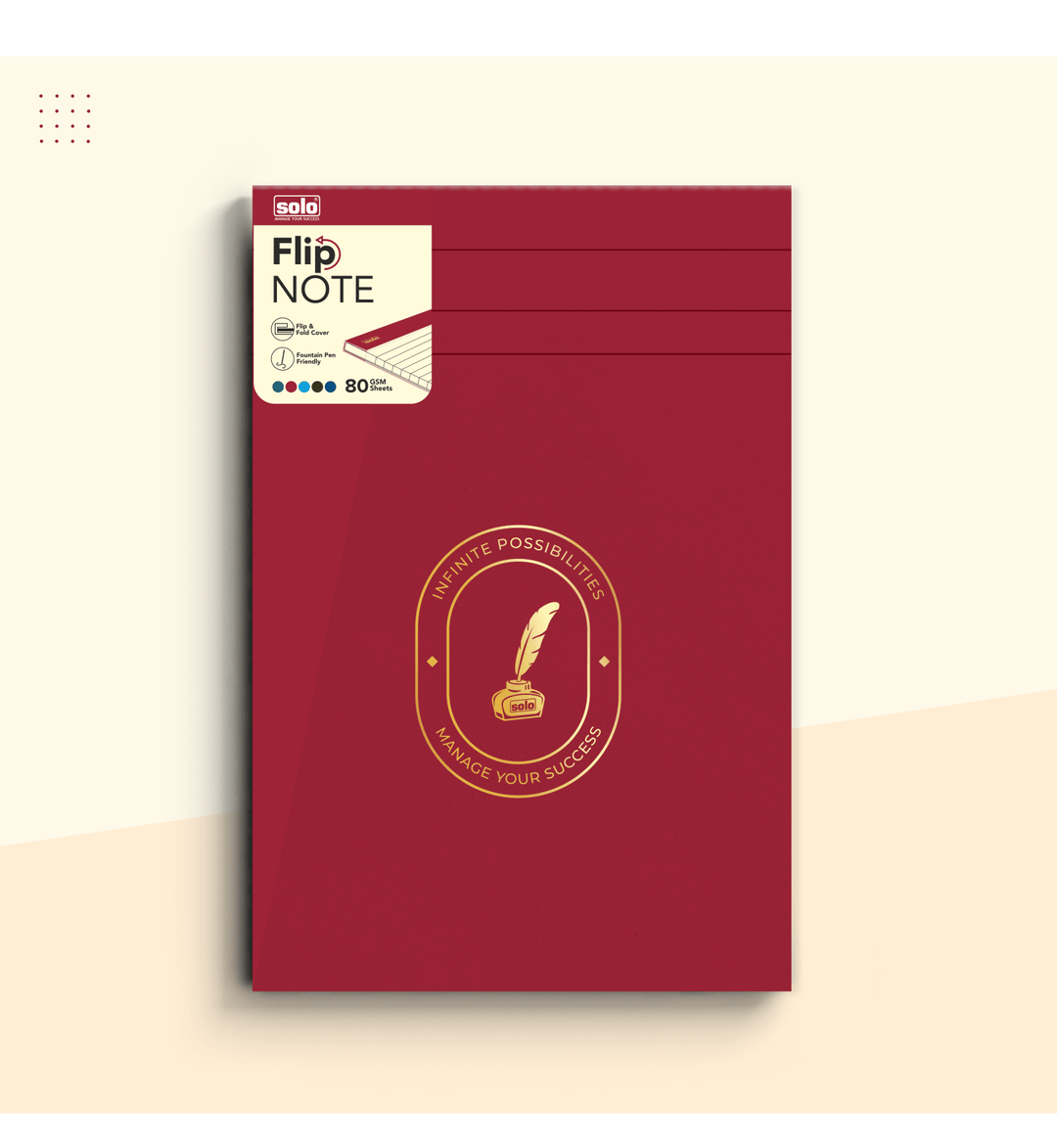 SOLO Flip Note – The Most Premium Notepad in India - Pack of 2 - Filex Systems Pvt Ltd