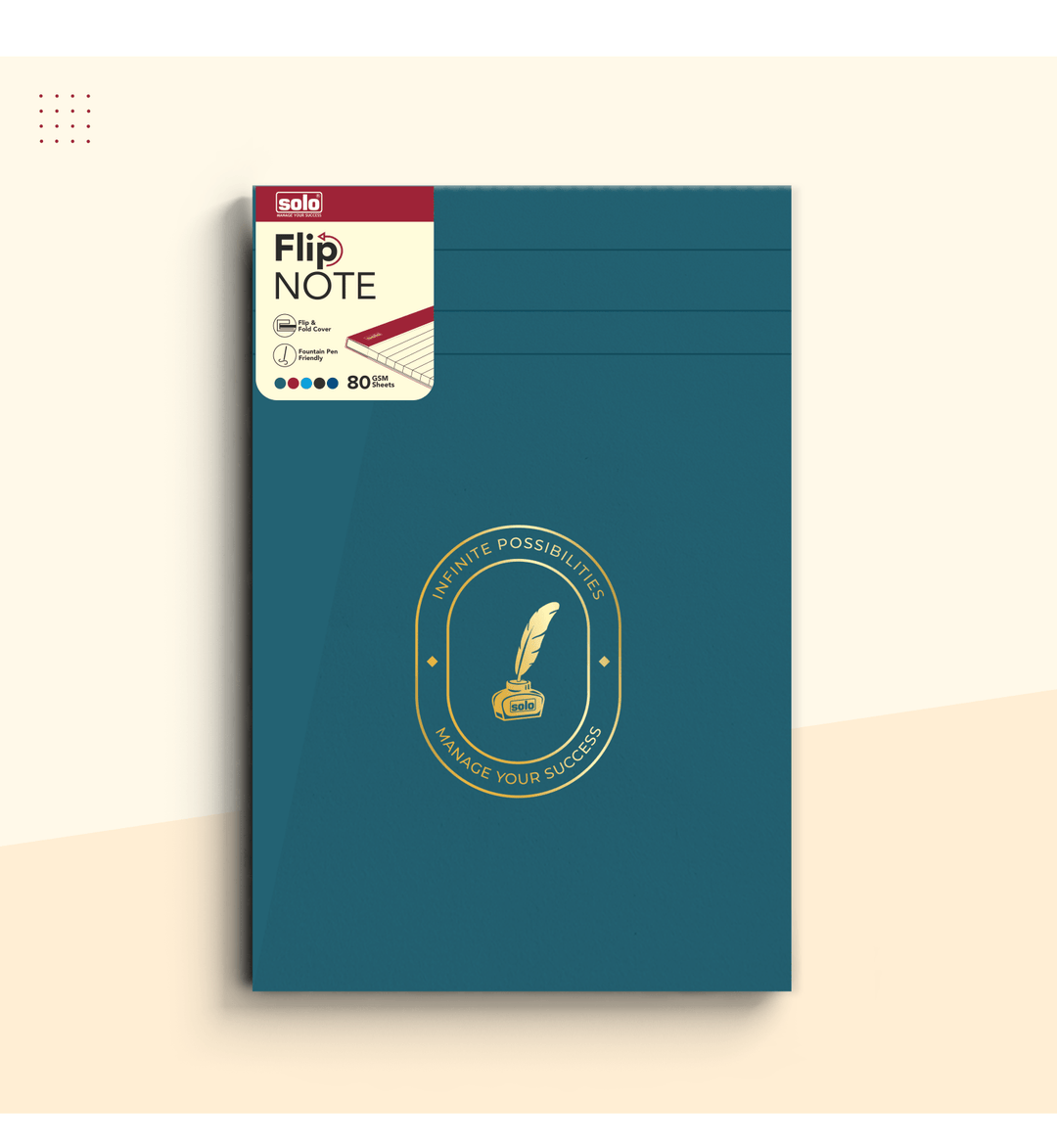 SOLO Flip Note – The Most Premium Notepad in India - Pack of 2 - Filex Systems Pvt Ltd