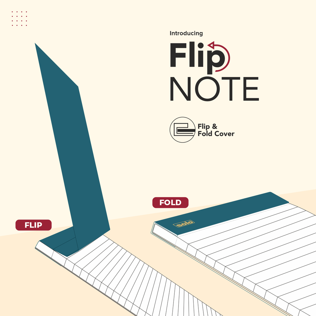 SOLO Flip Note – The Most Premium Notepad in India - Pack of 2 - Filex Systems Pvt Ltd