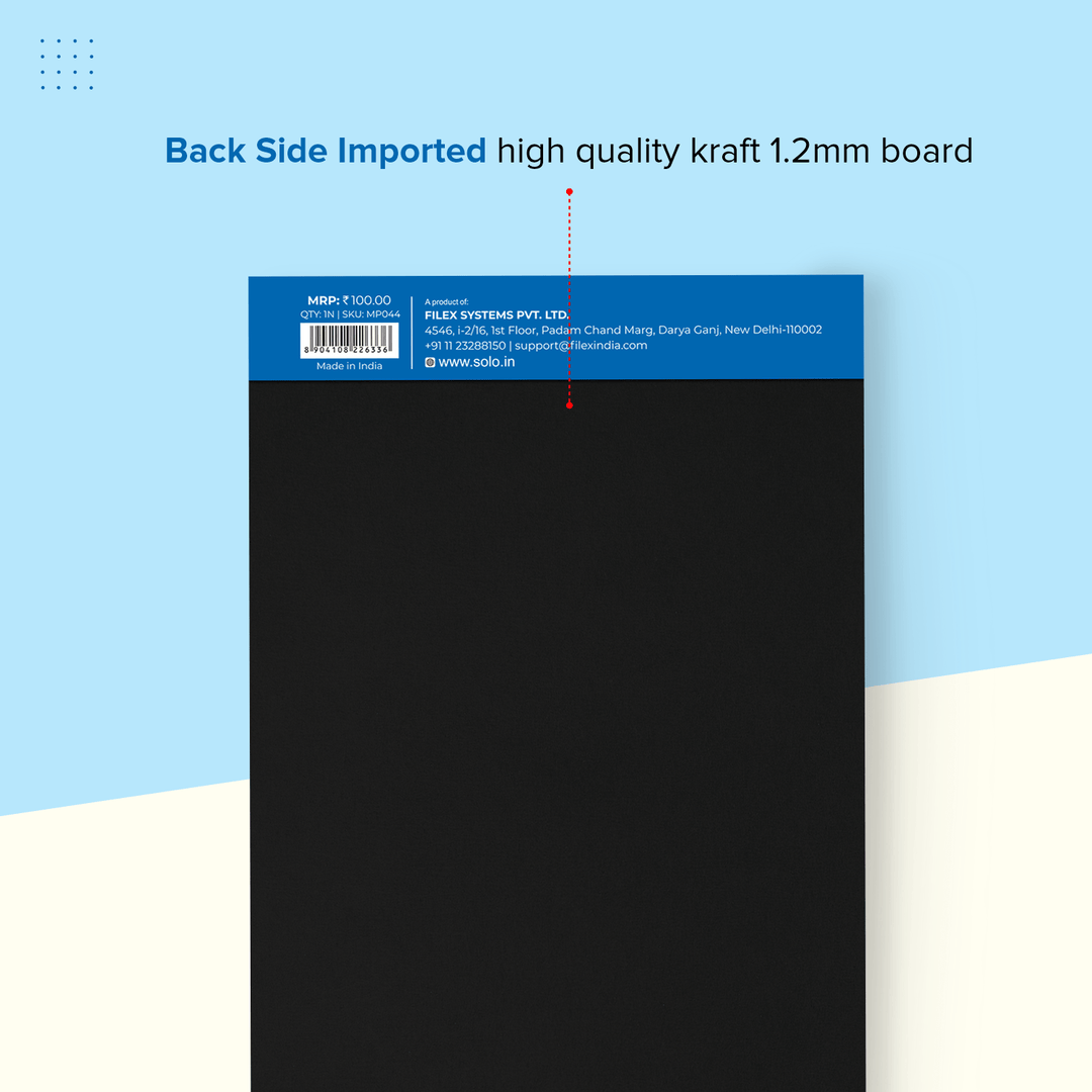 SOLO Memo Pad – The New Age Pad of India | Paper Cover | Pack of 5 - Filex Systems Pvt Ltd