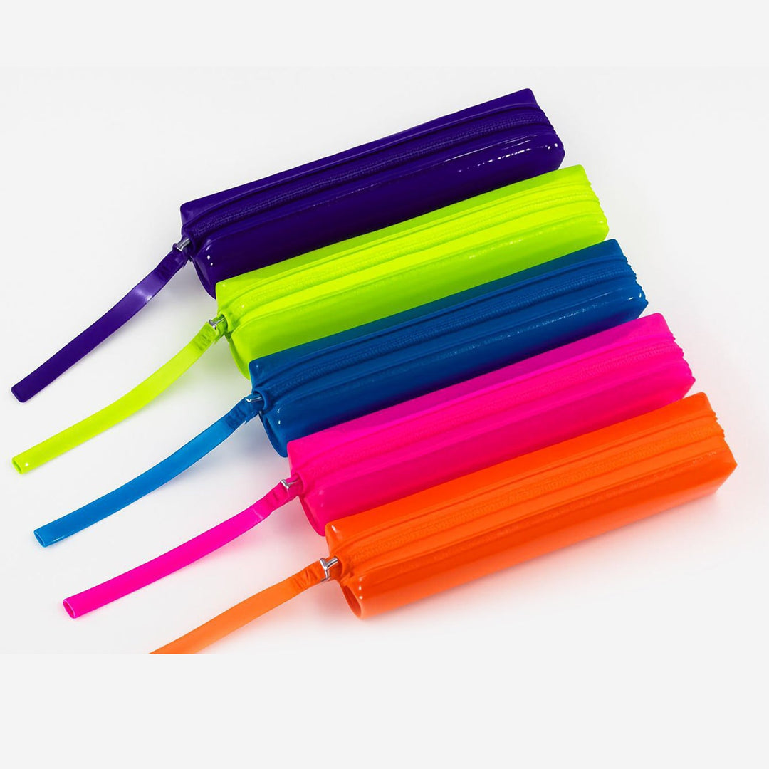SOLO Neon Glow Pouches - Vibrant, stylish, and effortlessly organized (PB008) - Filex Systems Pvt Ltd