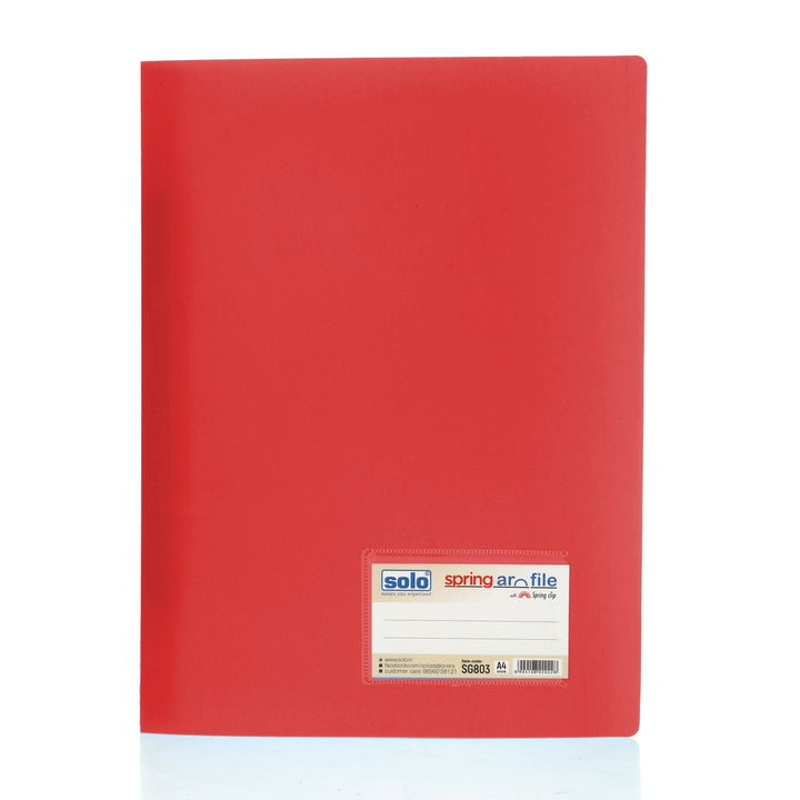 Spring Arc File – A4, Pack of 10 (SG803) - Filex Systems Pvt Ltd