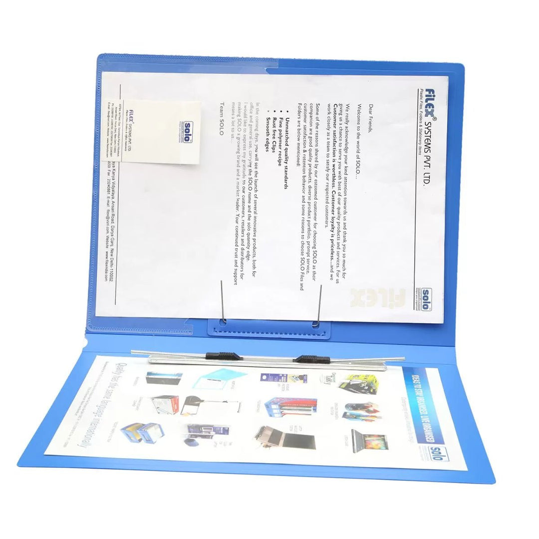 Spring Cobra File – A4/FC size - Filex Systems Pvt Ltd