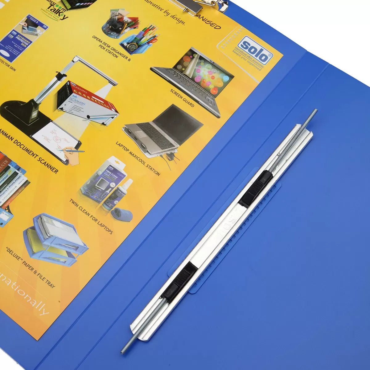 Spring & Punchless File – A4 (SG502) – Filex Systems Pvt Ltd