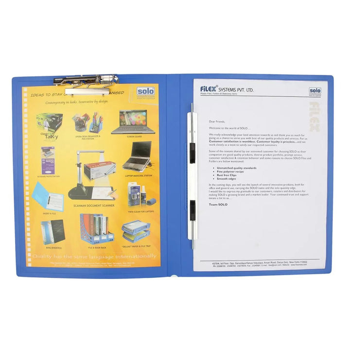 Spring & Punchless File – A4 (SG502) - Filex Systems Pvt Ltd