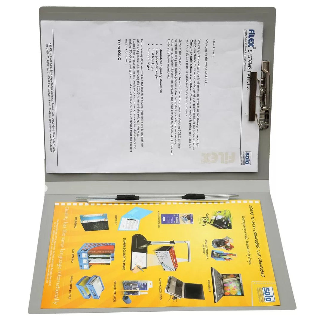 Spring & Punchless File – A4 (SG502) - Filex Systems Pvt Ltd