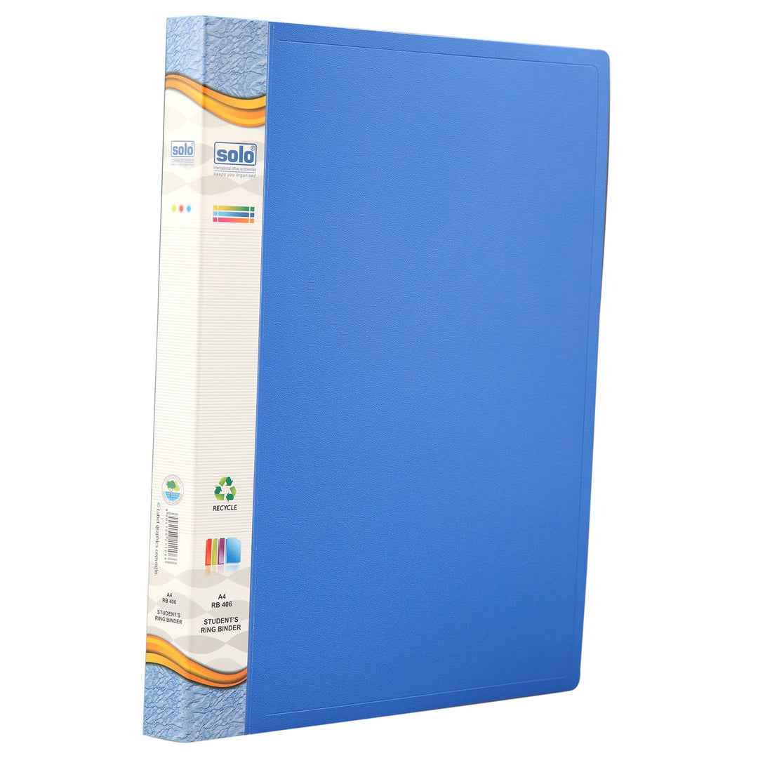 Ring File Rb402 Student Ring Binder 17mm 2-O Ring, A4 (RB406) – Filex Systems Pvt Ltd
