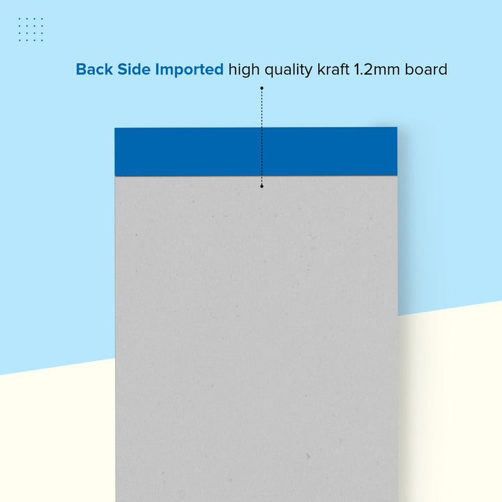 Takenote Slip Pad, Ruled Paper with 80 Sheets (160 Pages), Writing Notepad | Laminated Paper Cover | Pack of 5 - Filex Systems Pvt Ltd