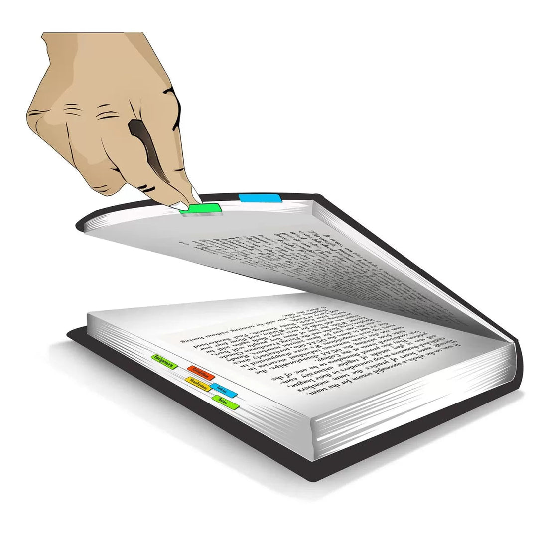 Time Saver Permanent Flipper Index Tabs, Set of 2 (IT001) - Filex Systems Pvt Ltd