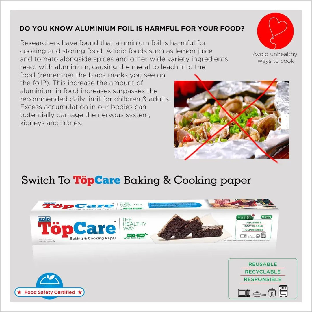 Top Care Baking & Cooking Paper – BNC01 (Pack of 2) - Filex Systems Pvt Ltd