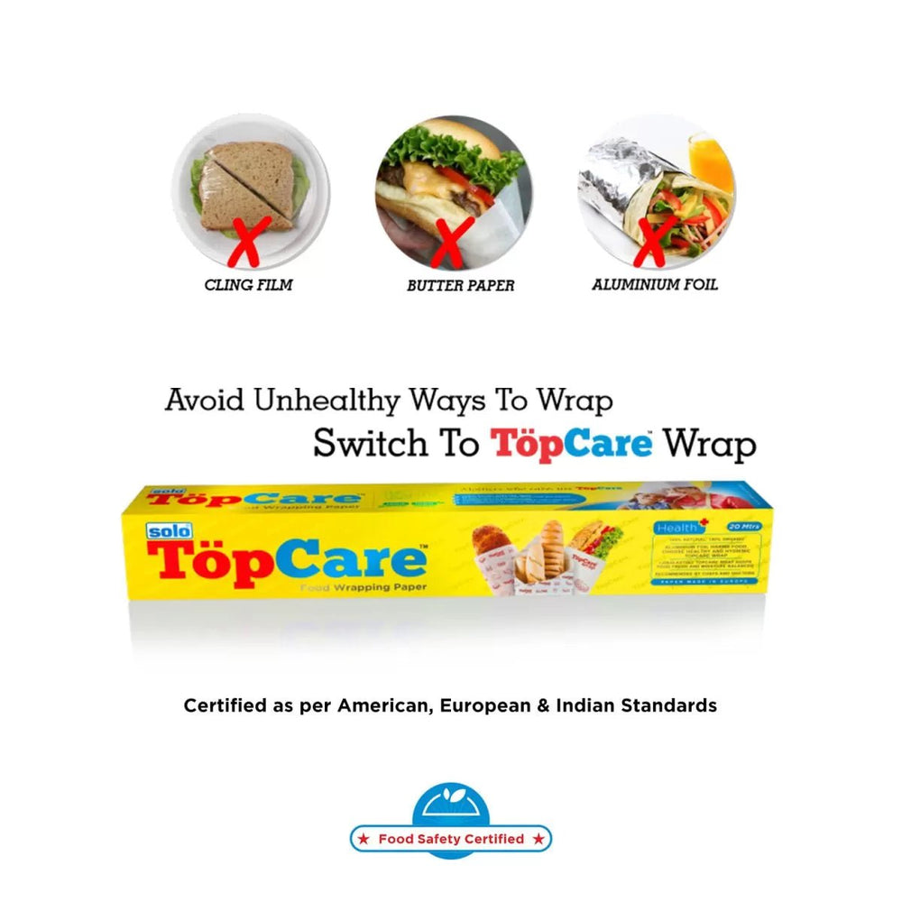 TopCare Food Wrapping Paper – FWP01 (Pack of 2) - Filex Systems Pvt Ltd