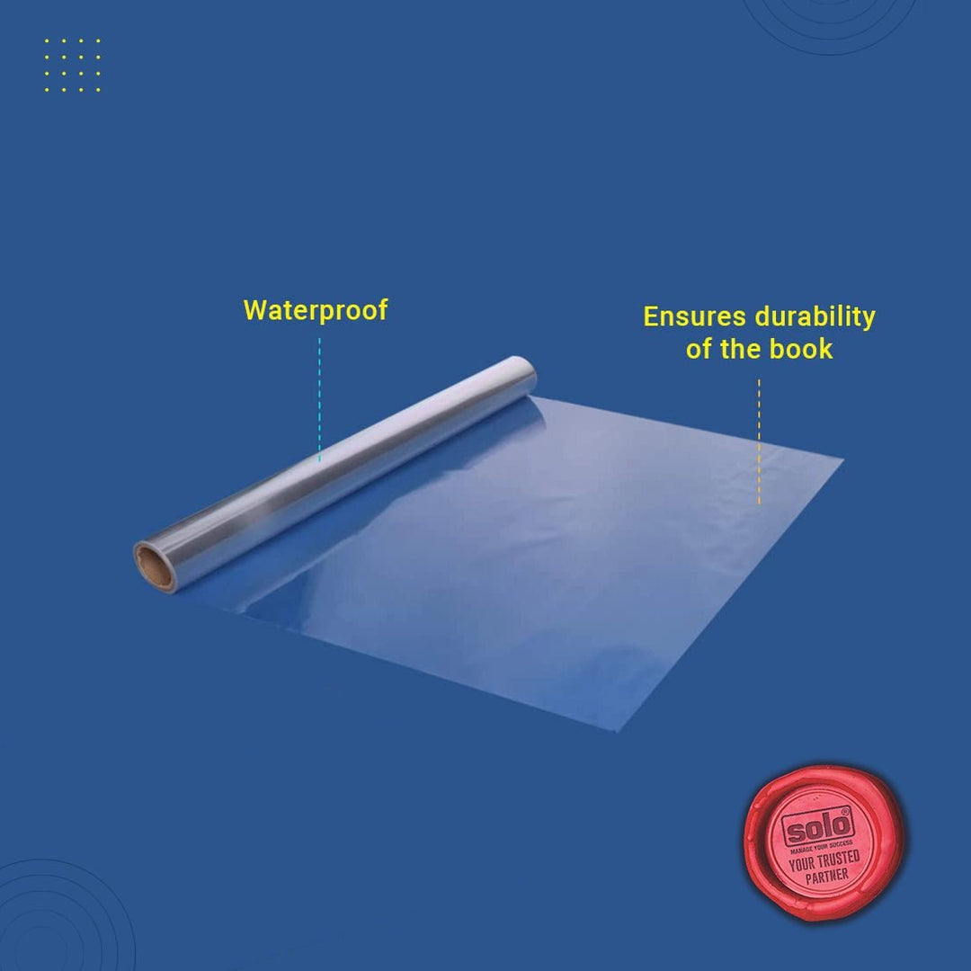 Transparent Books Cover Roll | 355mm x 7 Mtr. | Pack of 2 - Filex Systems Pvt Ltd