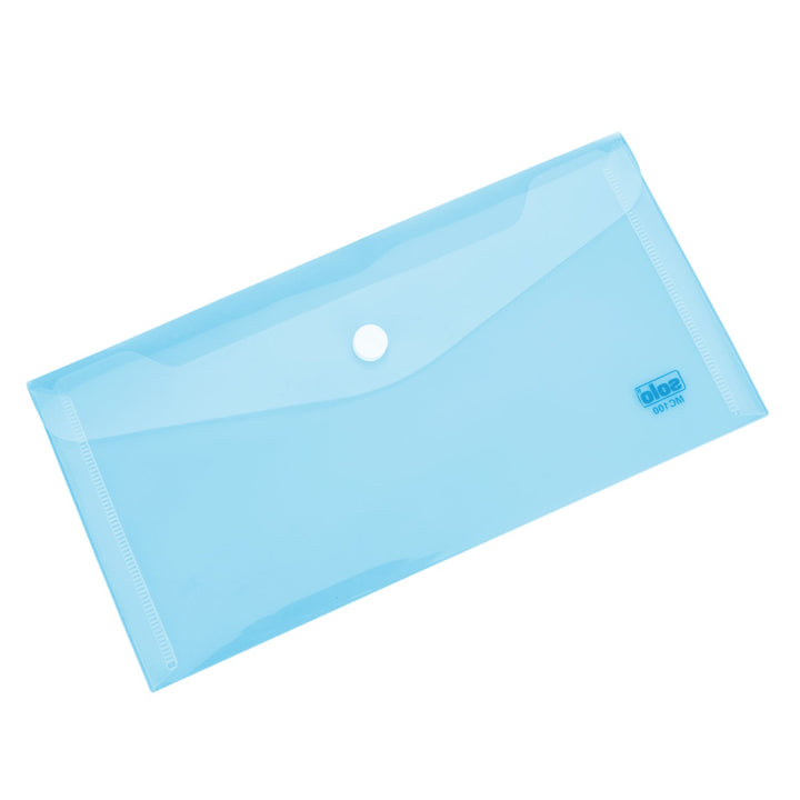 Transparent Button Bag, Cheque & A5 size (Pack of 10) - Filex Systems Pvt Ltd