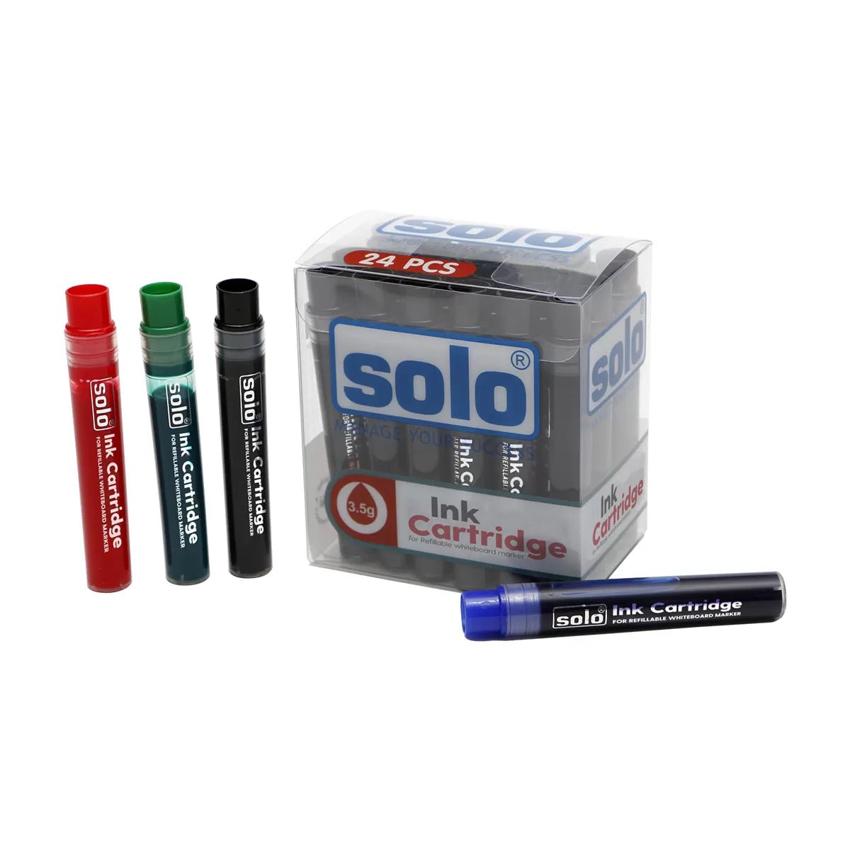 Box Ink Marker Whiteboard Marker Ink Cartridge – WBR01, Pack of 24 – Filex Systems Pvt Ltd